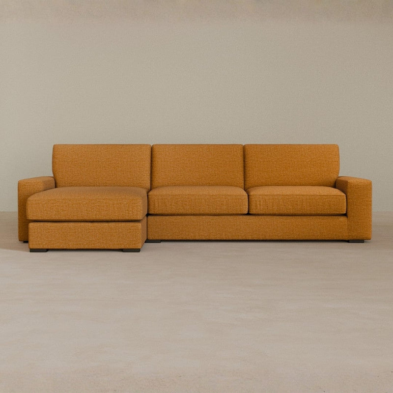 Large Corner-Linen Blend-Camel