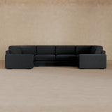 Large Sectional-Boucle-Ink