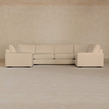 Large Sectional-Full Grain Leather-Shell