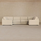 Large Sectional-Linen Blend-Alabaster