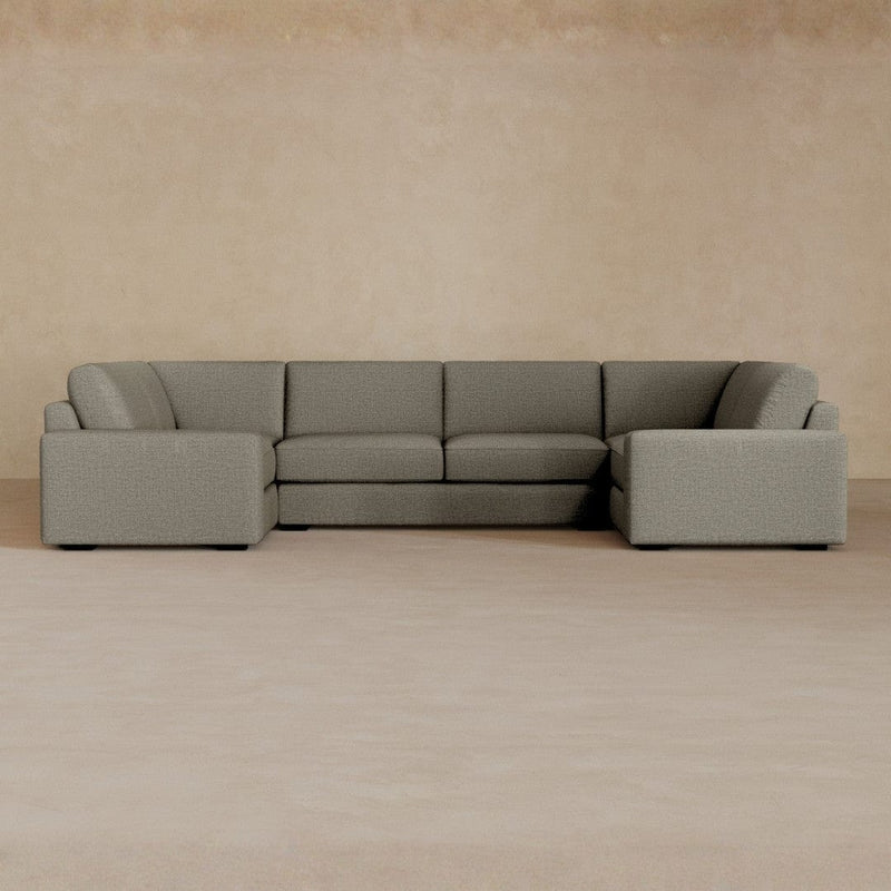 Large Sectional-Linen Blend-Greige