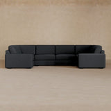 Large Sectional-Linen Blend-Ink