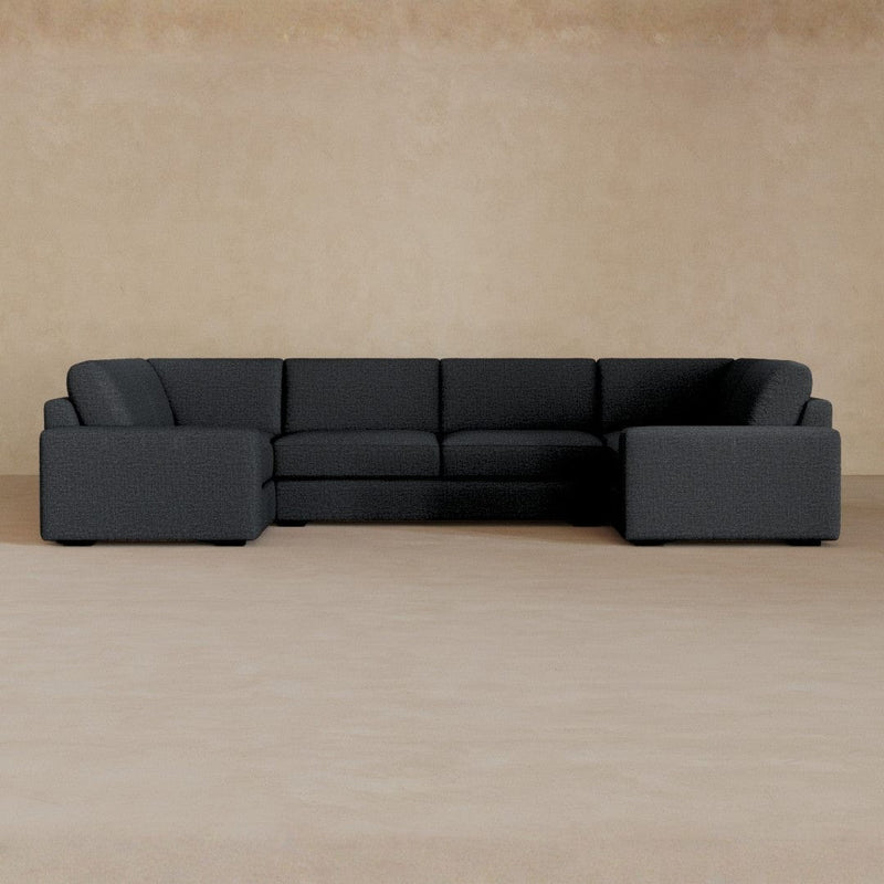 Large Sectional-Linen Blend-Ink