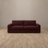 Boucle::Articture Signature Sofa 2 Seater Burgundy Boucle [grid:6:BCL]