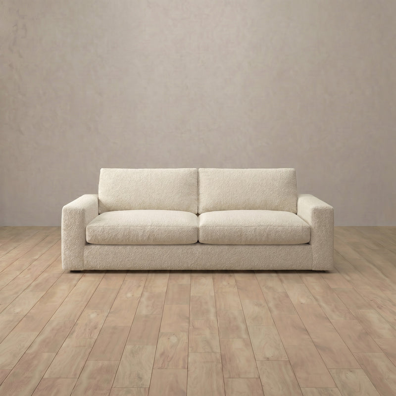 Boucle::Articture Signature Sofa 2 Seater Cream Boucle 2:BCL