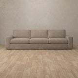 Linen Blend::Articture Signature Sofa 3 Seater Taupe Linen Blend
