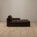 Linen Blend::Articture Signature Sofa Chaise  Espresso Linen Blend [grid:8:LB]