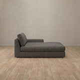 Linen Blend::Articture Signature Sofa Chaise  Stone Linen Blend v2