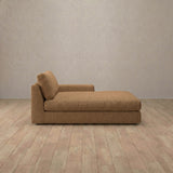 Boucle::Articture Signature Sofa  Chaise  Toffee Boucle [grid:4:BCL]