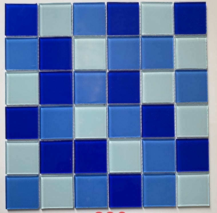Blue Lagoon Siete Swimming Pool Mosaic Tiles