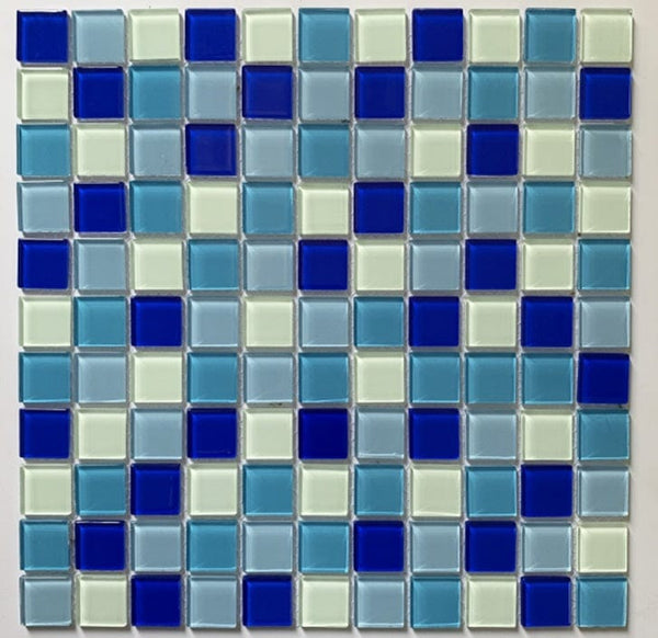 Blue Lagoon Tres Swimming Pool Mosaic Tiles