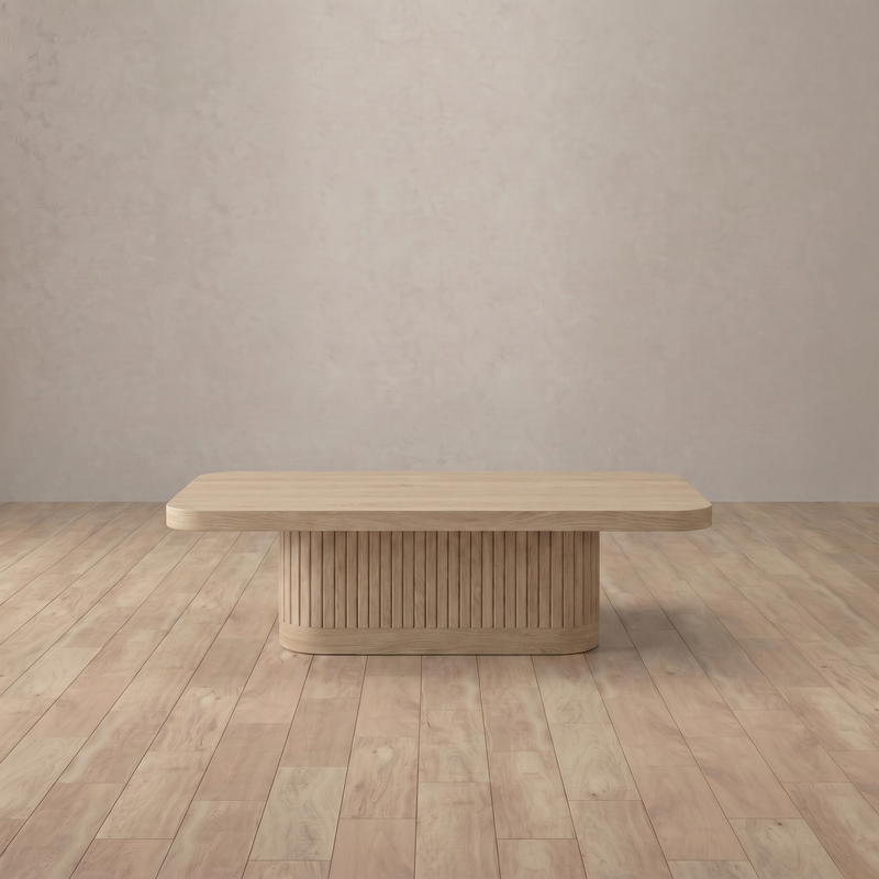 Beaumont Coffee Table — White Oak