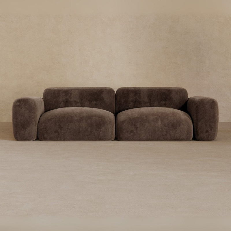 2 Seater-Velvet-Espresso