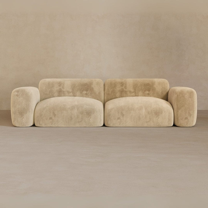 2 Seater-Velvet-Fawn