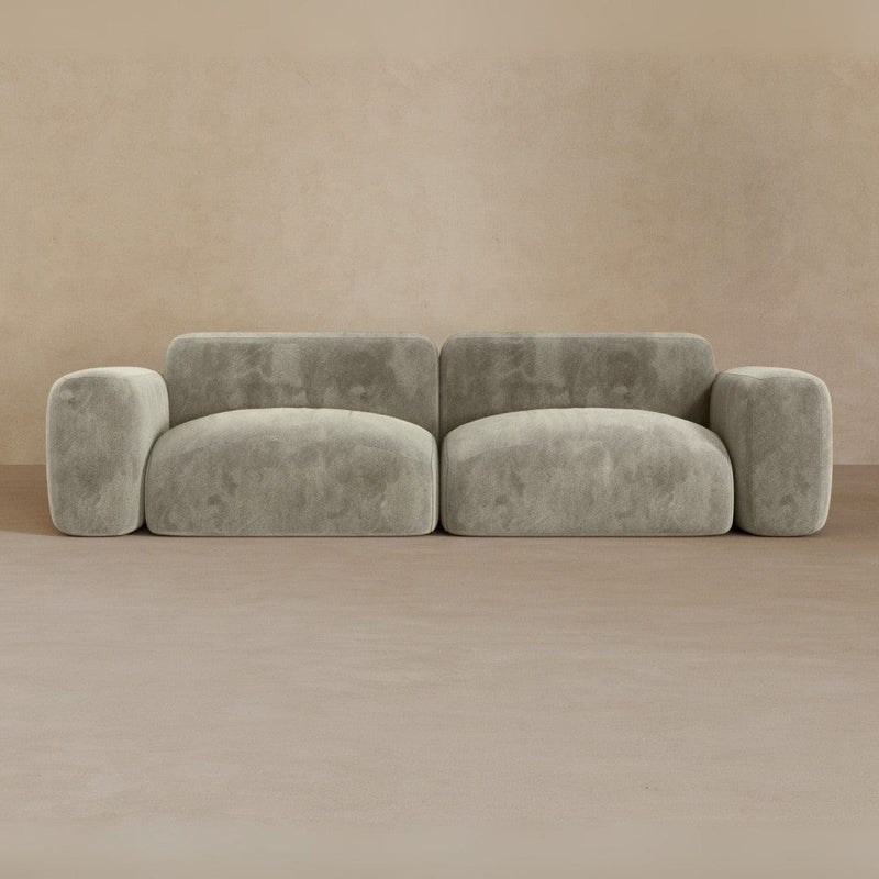 2 Seater-Velvet-Greige