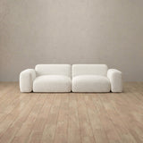 Boucle::Biscuit Velvet Sofa 2 Seater OffWhite Boucle v1 [grid:1:BCL]