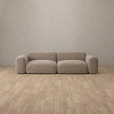 Boucle::Biscuit Velvet Sofa 2 Seater Taupe Boucle v2 [grid:3:BCL]