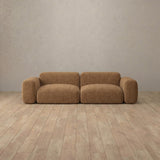 Boucle::Biscuit Velvet Sofa 2 Seater Toffee Boucle [grid:4:BCL]