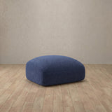 Boucle::Biscuit Velvet Sofa Ottoman OceanBlue Boucle v1