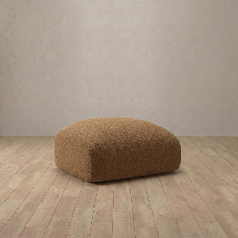 Boucle::Biscuit Velvet Sofa Ottoman Toffee Boucle 4:BCL
