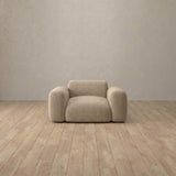 Linen Blend::Biscuit Velvet Sofa Single  Latte Linen Blend [grid:3:LB]