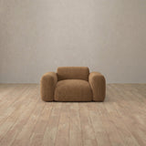 Boucle::Biscuit Velvet Sofa Single  Toffee Boucle [grid:4:BCL]