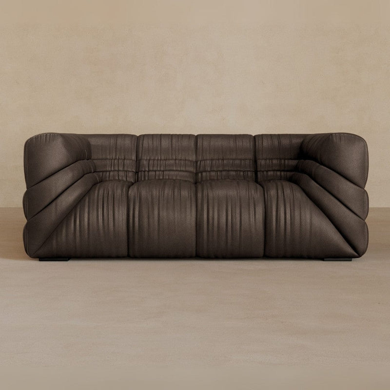 2 Seater-Full Grain Leather-Mink