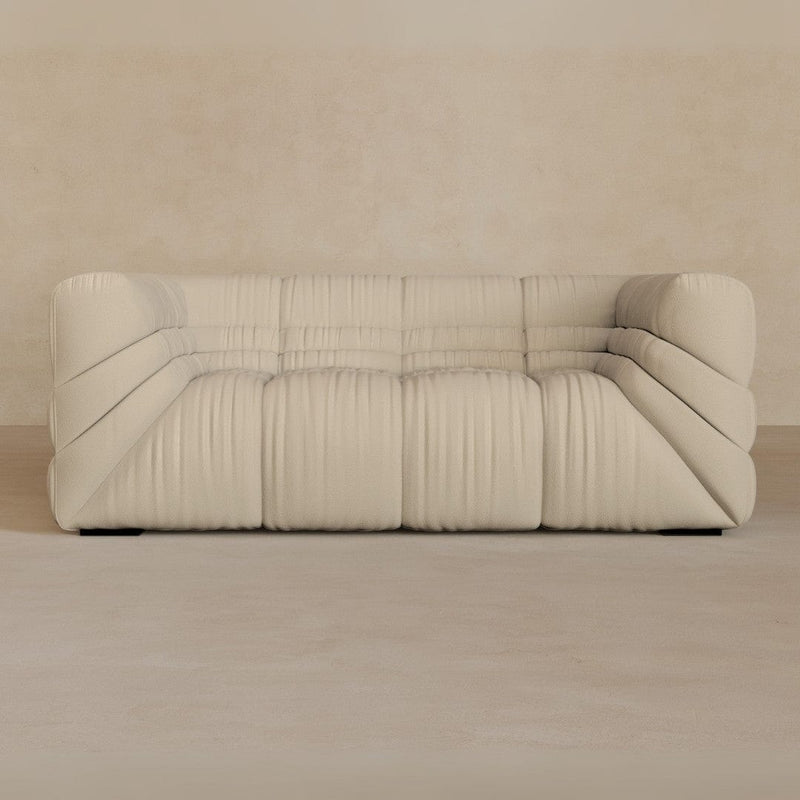 2 Seater-Top Grain Leather-Alabaster