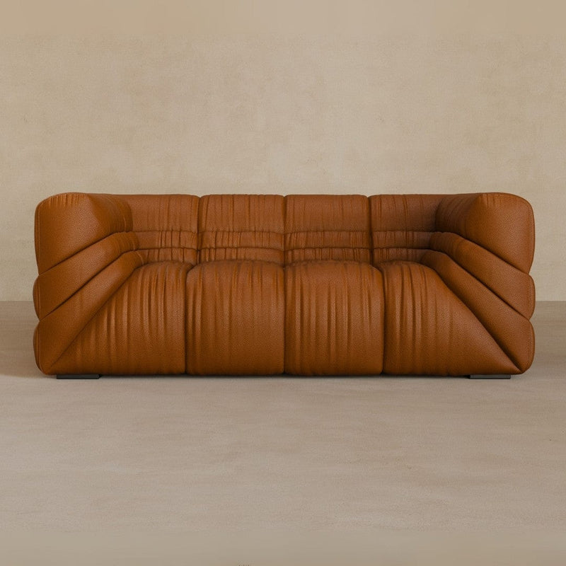 2 Seater-Top Grain Leather-Brandy