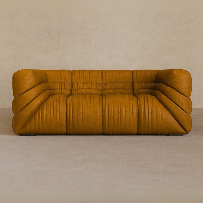2 Seater-Top Grain Leather-Camel