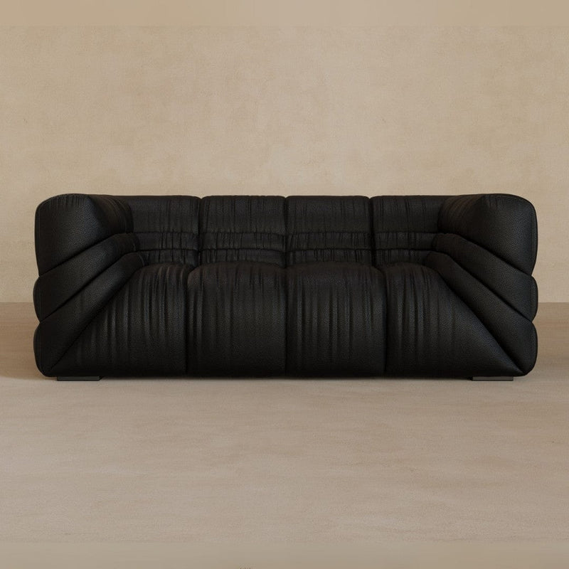 2 Seater-Top Grain Leather-Charcoal
