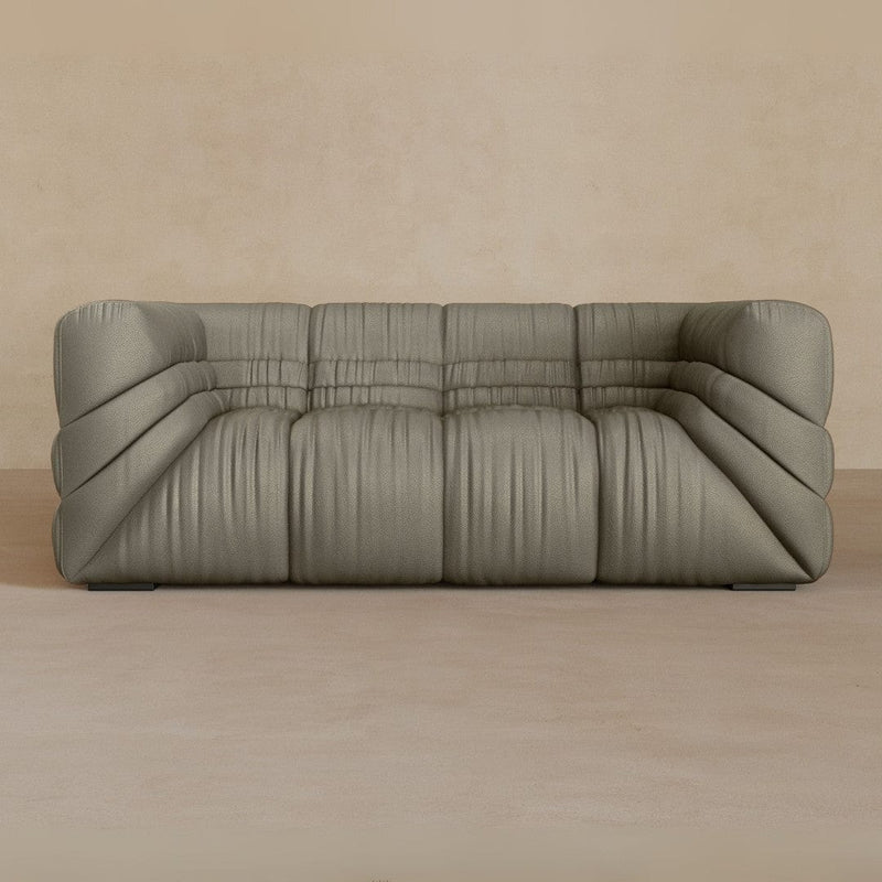 2 Seater-Top Grain Leather-Greige