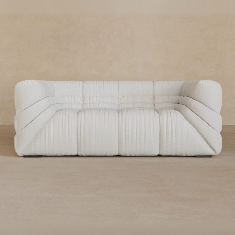 2 Seater-Top Grain Leather-Ivory