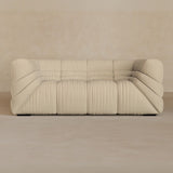 2 Seater-Top Grain Leather-Linen