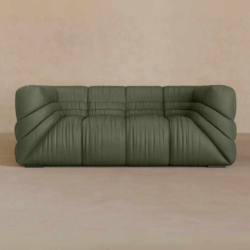 2 Seater-Top Grain Leather-Sage