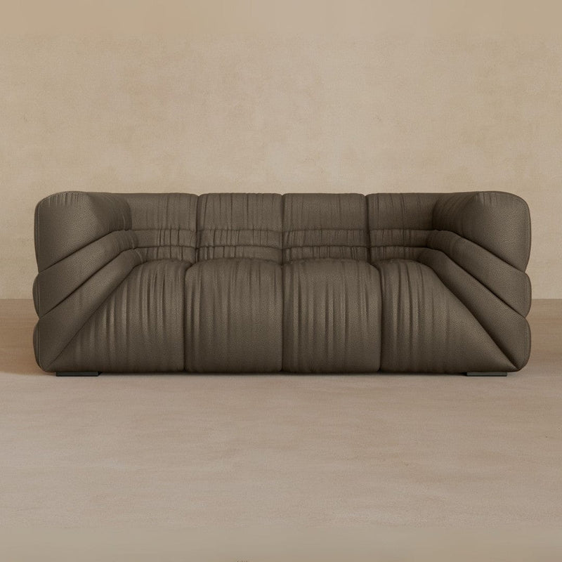 2 Seater-Top Grain Leather-Stone