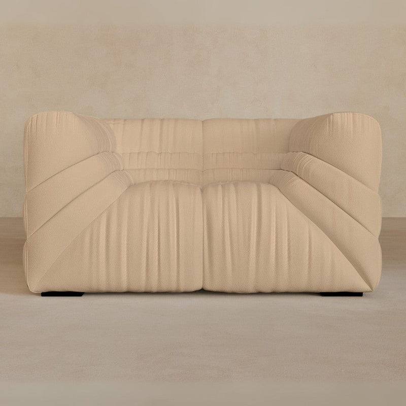 Single-Full Grain Leather-Chalk