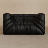 Single-Full Grain Leather-Charcoal
