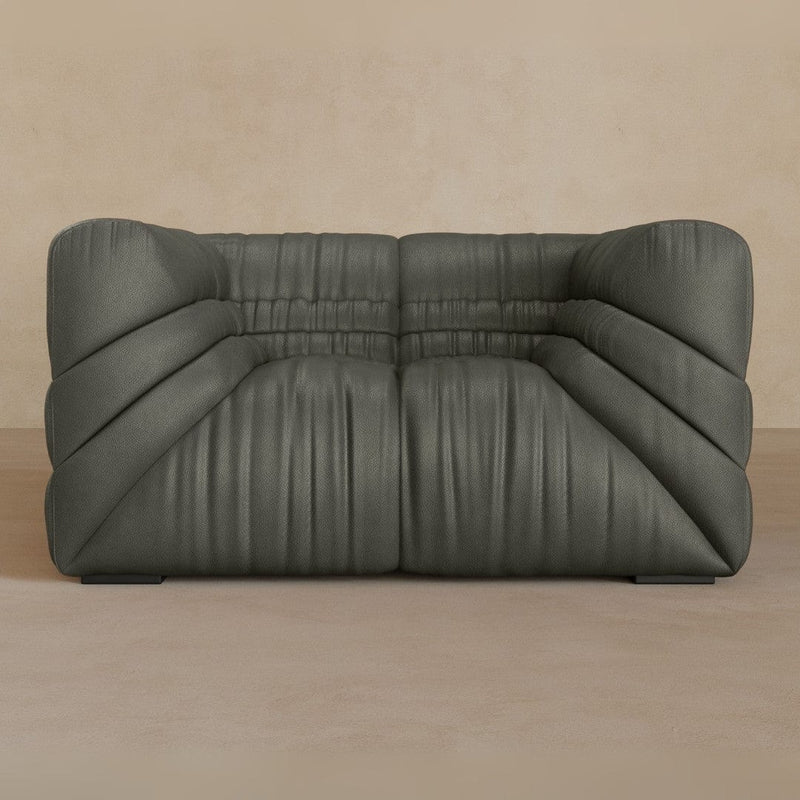 Single-Full Grain Leather-Graphite