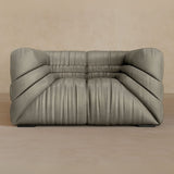 Single-Full Grain Leather-Greige