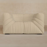 Single-Full Grain Leather-Linen