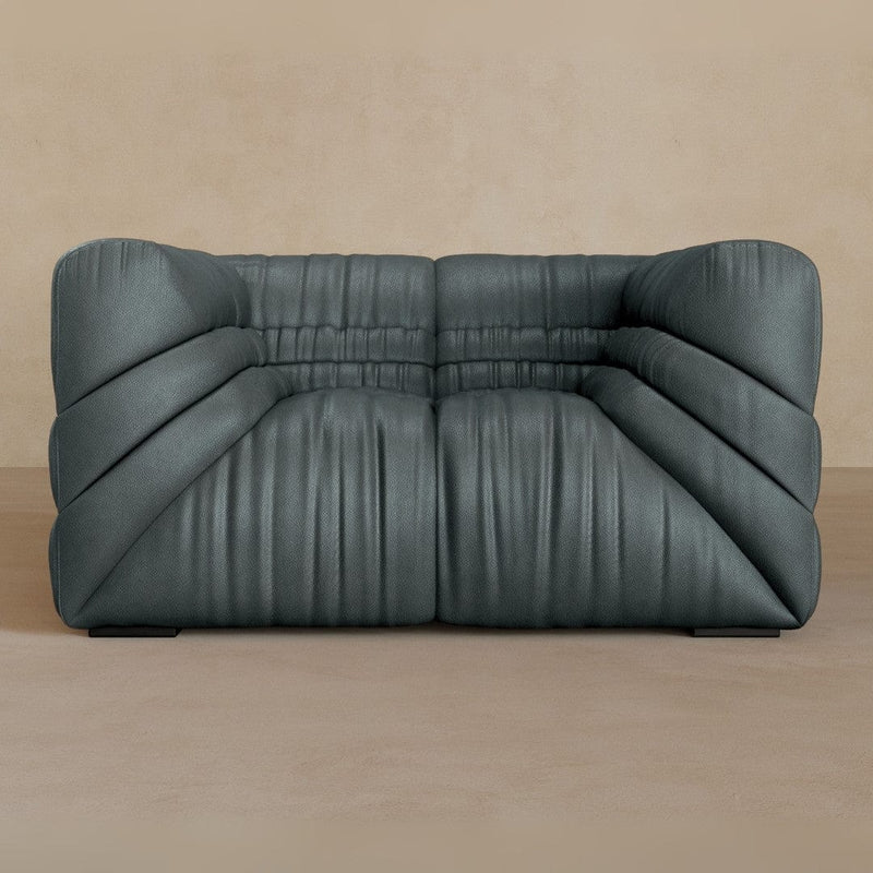 Single-Full Grain Leather-Pewter