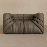 Single-Full Grain Leather-Stone