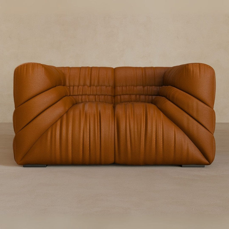 Single-Top Grain Leather-Brandy