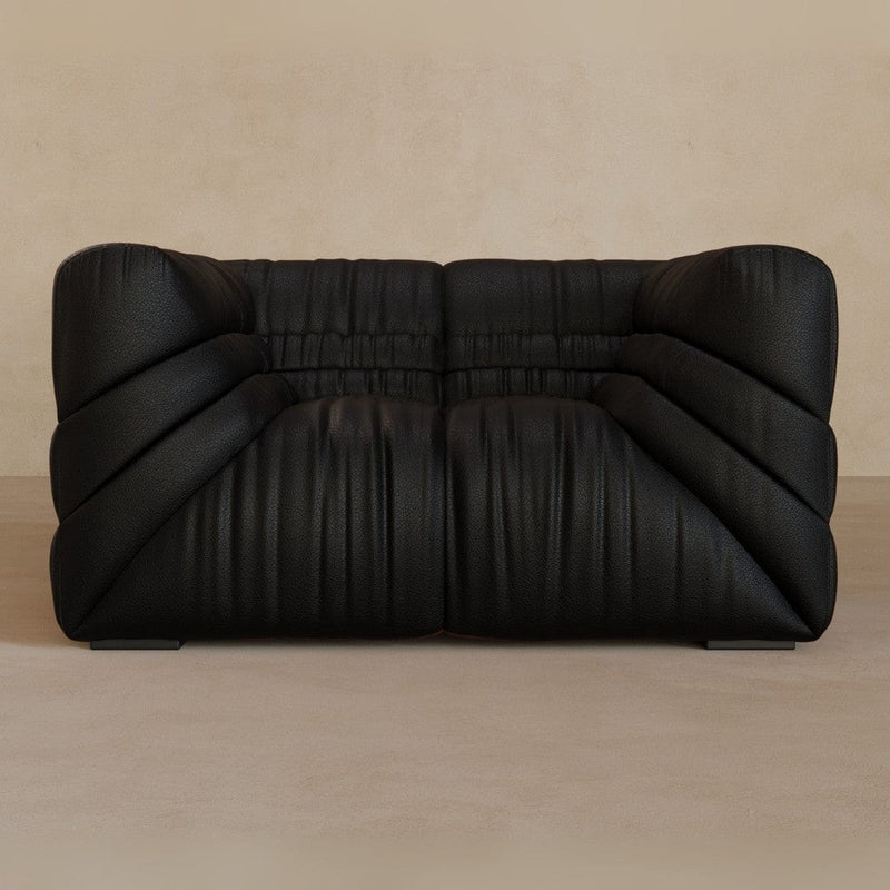 Single-Top Grain Leather-Charcoal