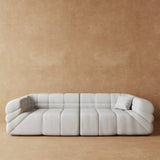 Comfy Italian Leather Sofa