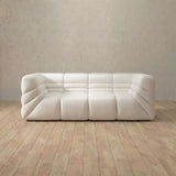 Top Grain Leather::Comfy Italian Sofa 2 Seater OffWhite Top Grain Leather [grid:1:TGL]