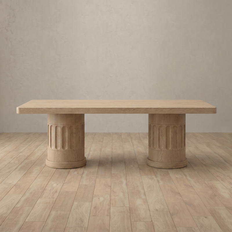 Como Dining Table — White Oak