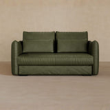 2 Seater-Top Grain Leather-Olive