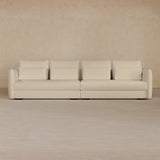 4 Seater-Full Grain Leather-Alabaster